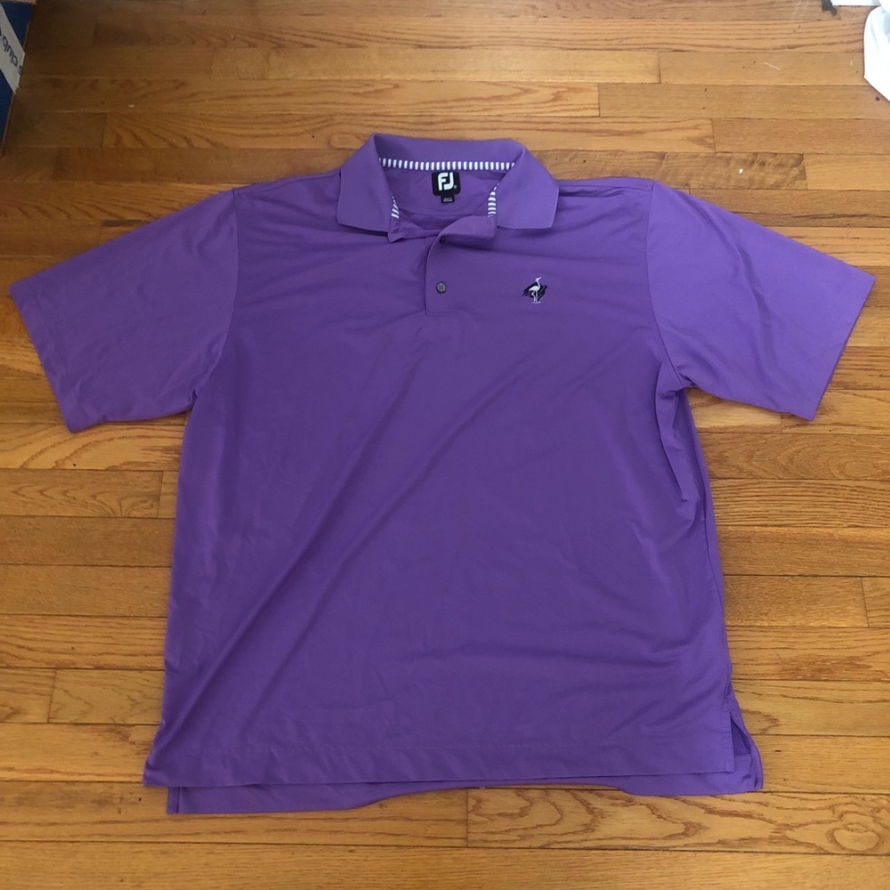 FootJoy Purple Golf Polo Shirt